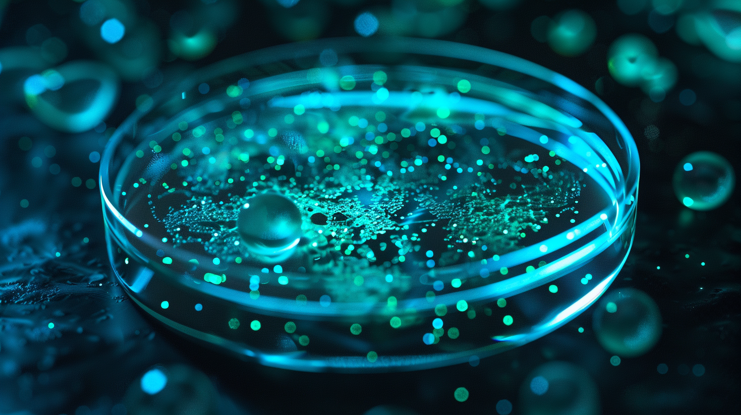 Bioluminescent bacteria